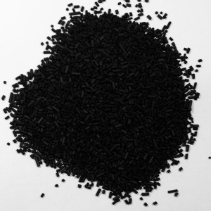 Activated carbon adsorbs methyl red