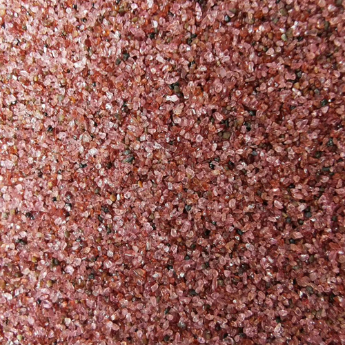 Water jet cutting abrasive garnet sand pink(图1)