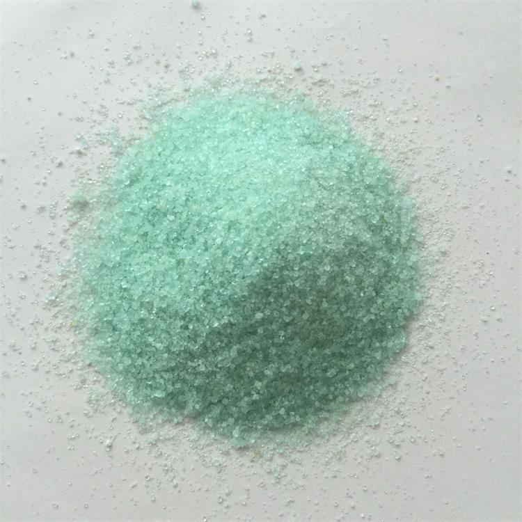 CAS NO:7782-63-0 FeSO4·7H2O Ferrous Sulphate Heptahydrate Blue Crystal(图1)